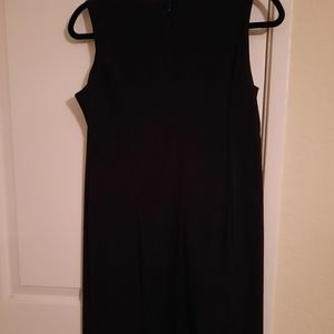 Briggs NY Black Dress w/back zipper
